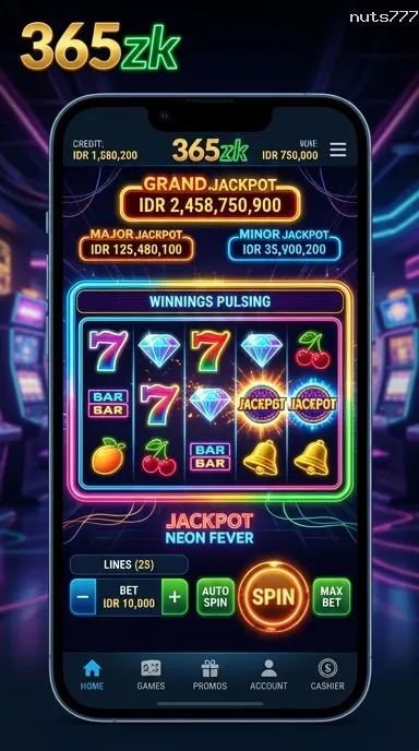 Pratinjau antarmuka nuts777 — aplikasi APK resmi Android v2.5.6